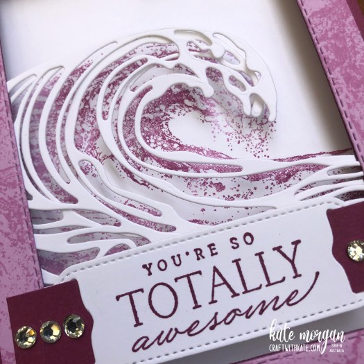 Feminine Waves of Inspiration by Kate Morgan, Stampin Up Australia 2022 Sneak Peek close up