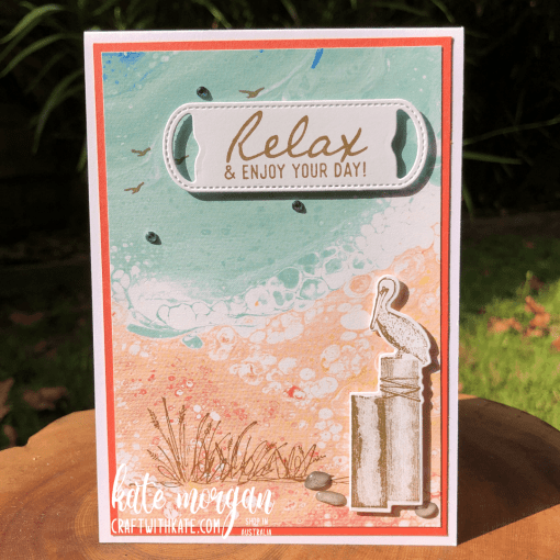 Waves of the Ocean DSP and Waves of Inspiration by Kate Morgan, Stampin Up Australia 2022