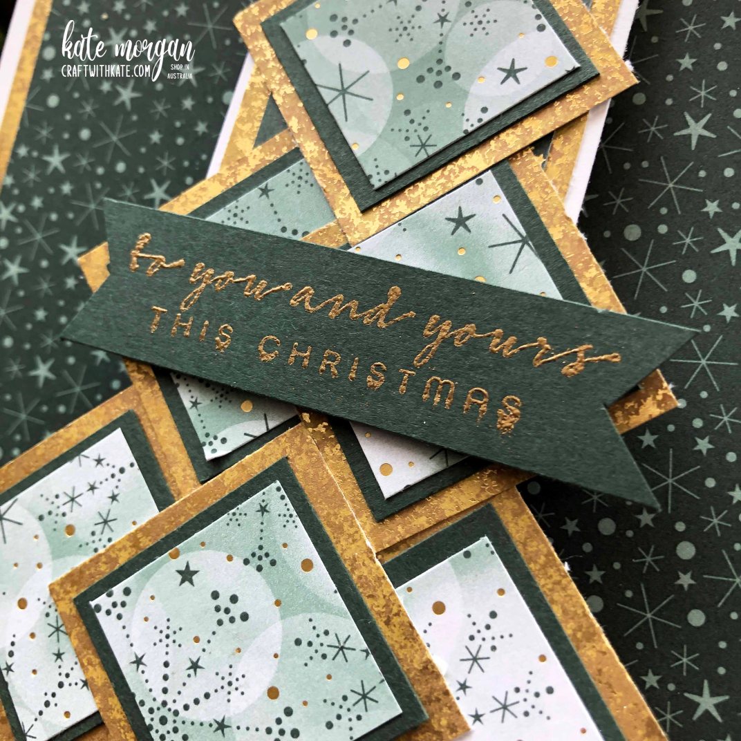 Diamond Christmas Tree Kate Independent Stampin Up