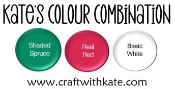 Colour Combination - Shaded Spruce Real Red Basic White
