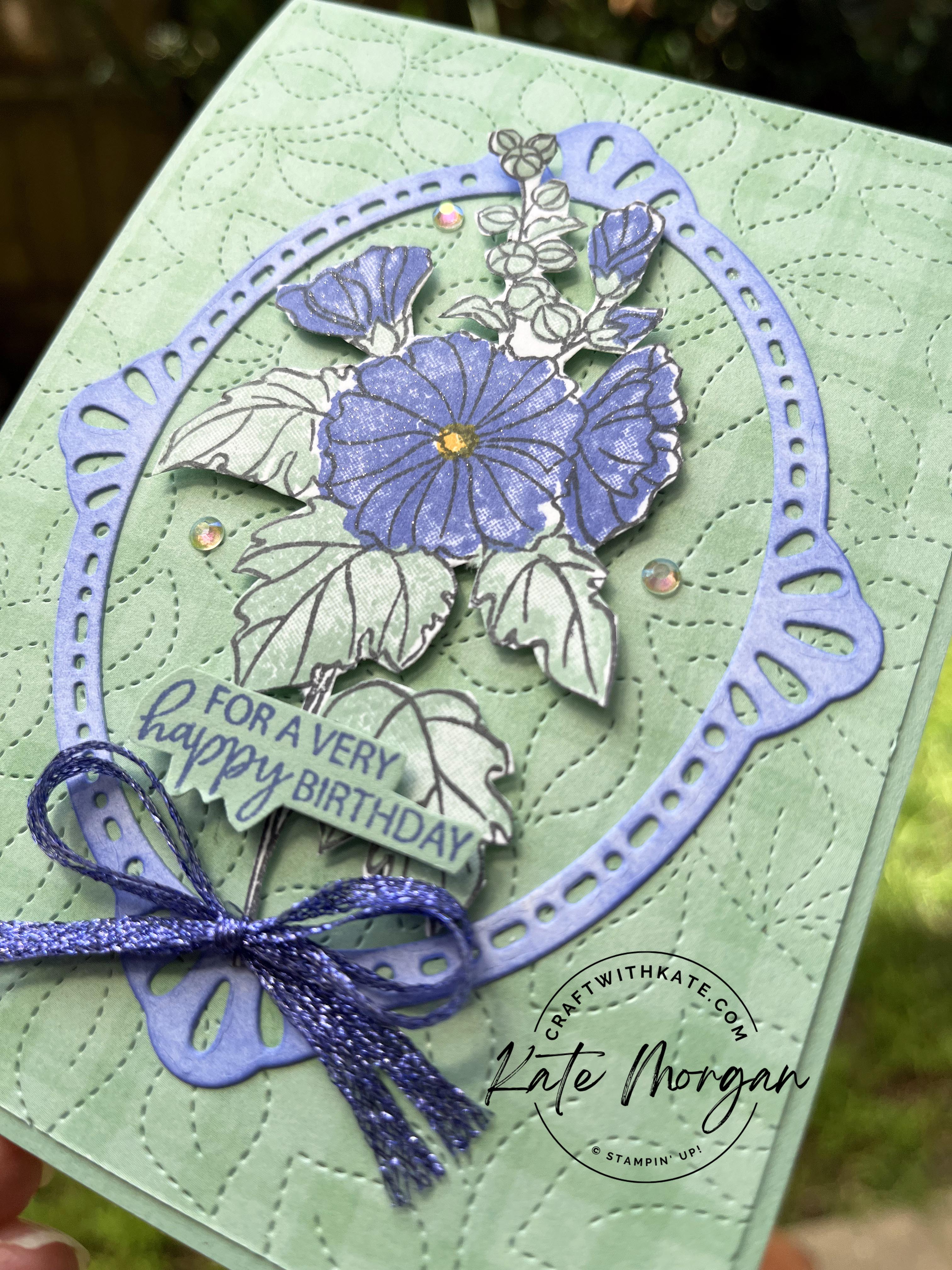 Sneak Peek of SAB Beautifully Happy & Framed Florets by Kate Morgan, Stampin Up Australia 2023 Jan-Apr Mini.