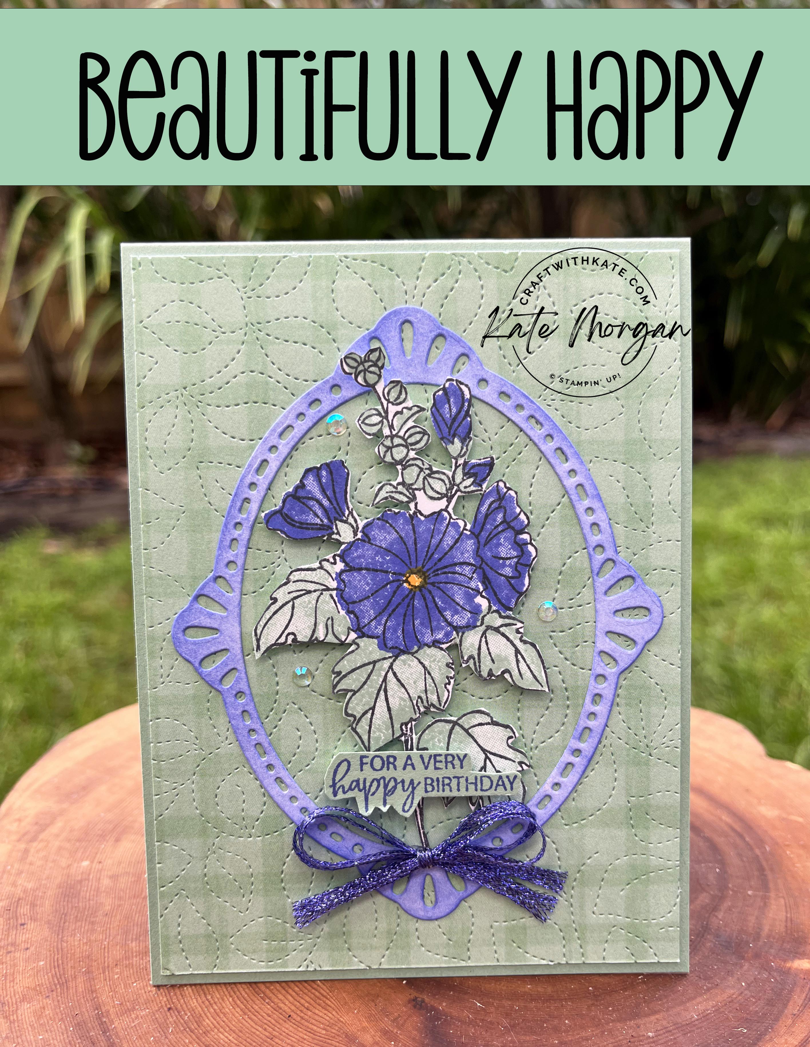Sneak Peek of SAB Beautifully Happy & Framed Florets by Kate Morgan, Stampin Up Australia 2023 Jan-Apr Mini
