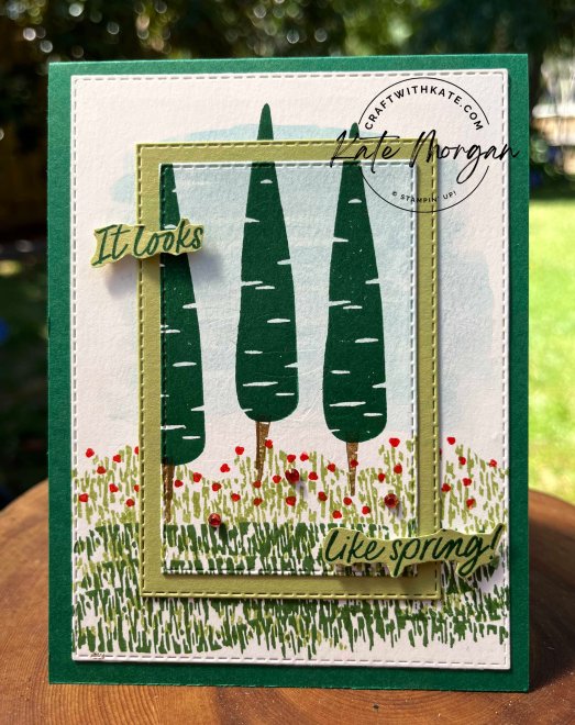 Thanks a Bunch alternate card by Kate Morgan, Stampin Up Australia SAB 2023.