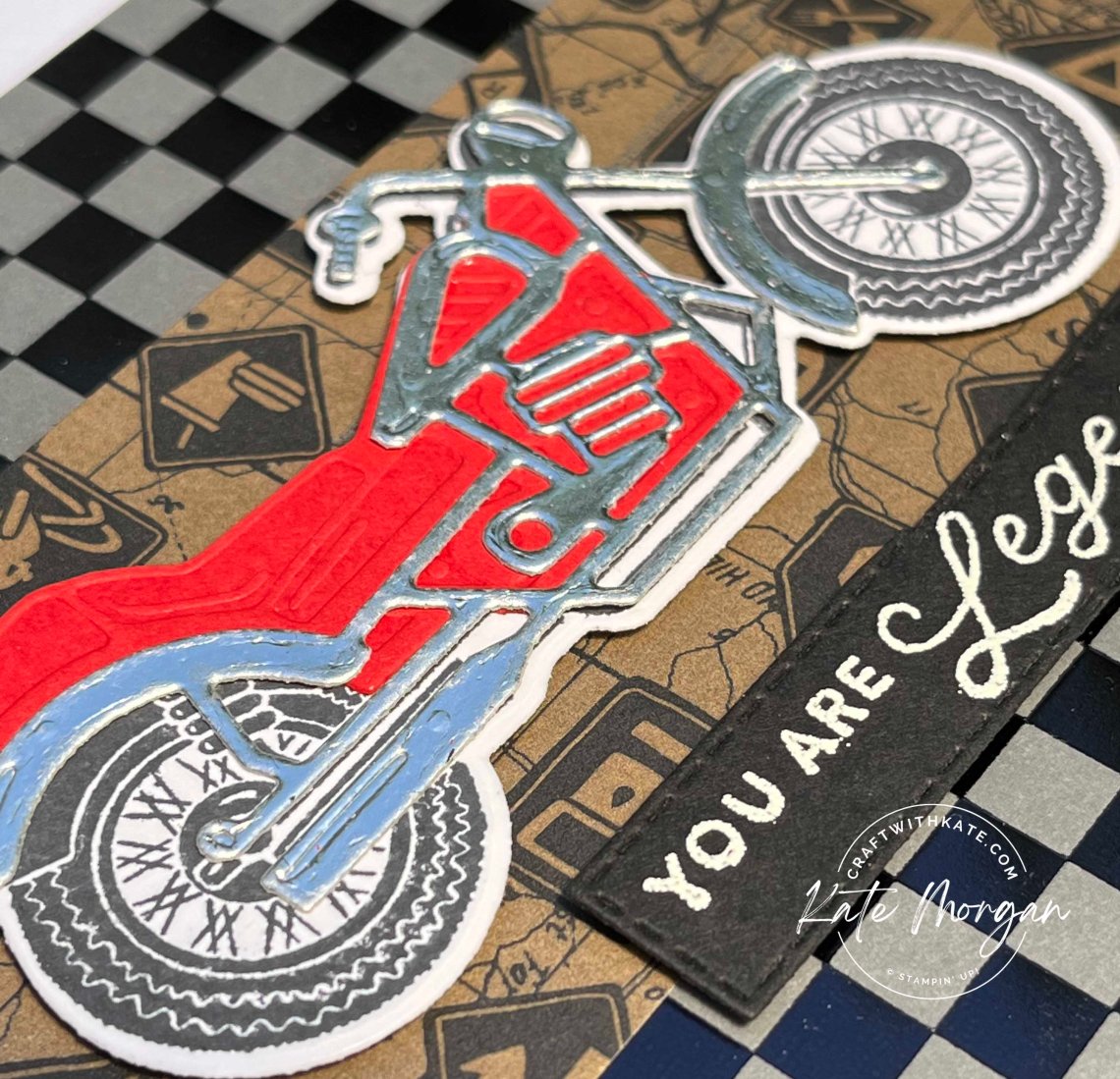 Legendary Ride Masculine card – Kate Morgan, Independent Stampin Up ...