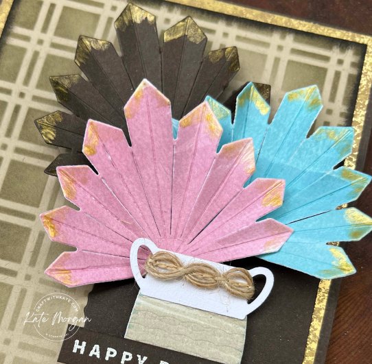 Earthen Textures Early Espresso Colour Creations Blog Hop by Kate Morgan, Stampin Up Australia 2023 detail