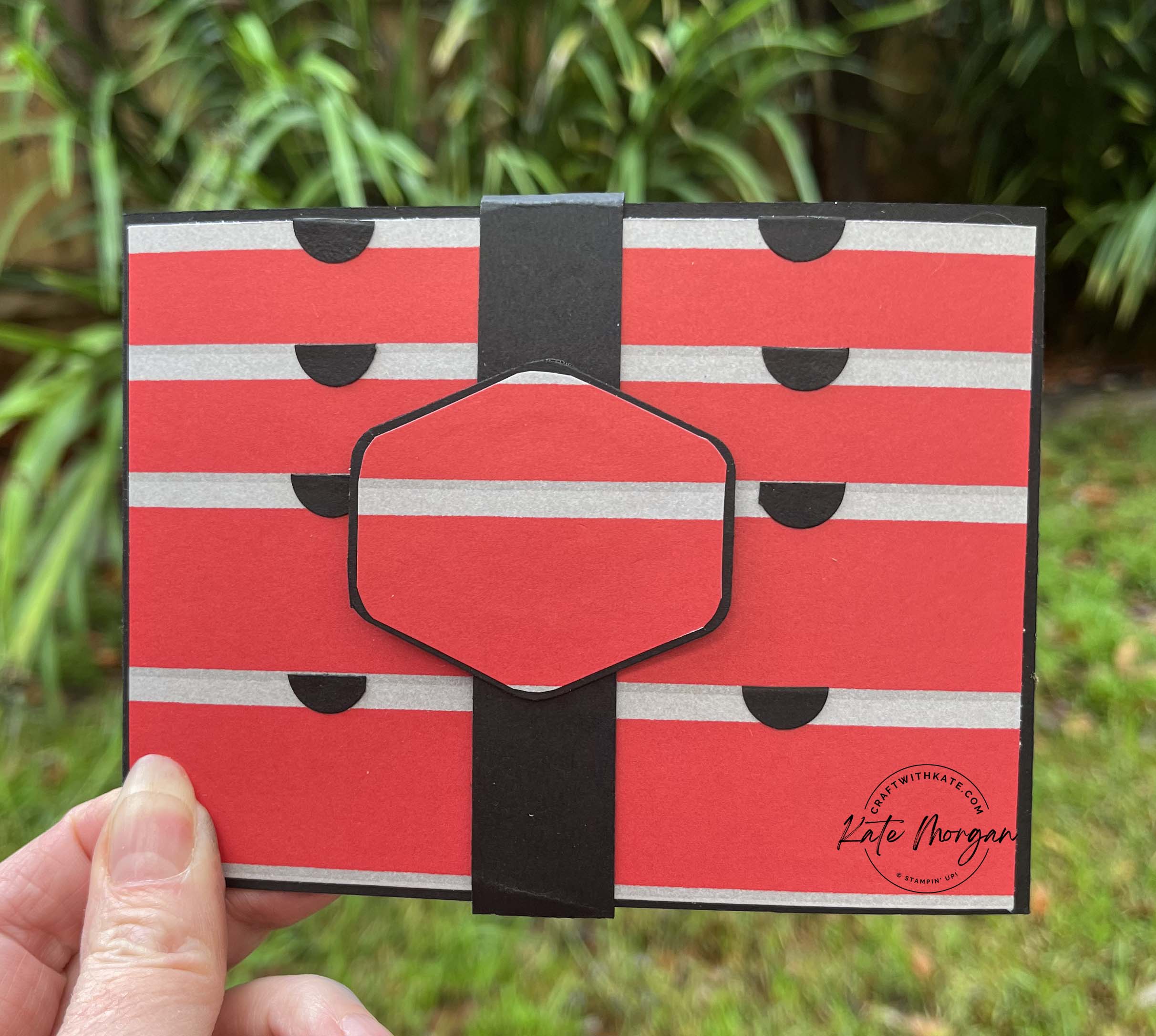 Trusty Tools Fun Fold Card by Kate Morgan, Stampin Up Australia 2024