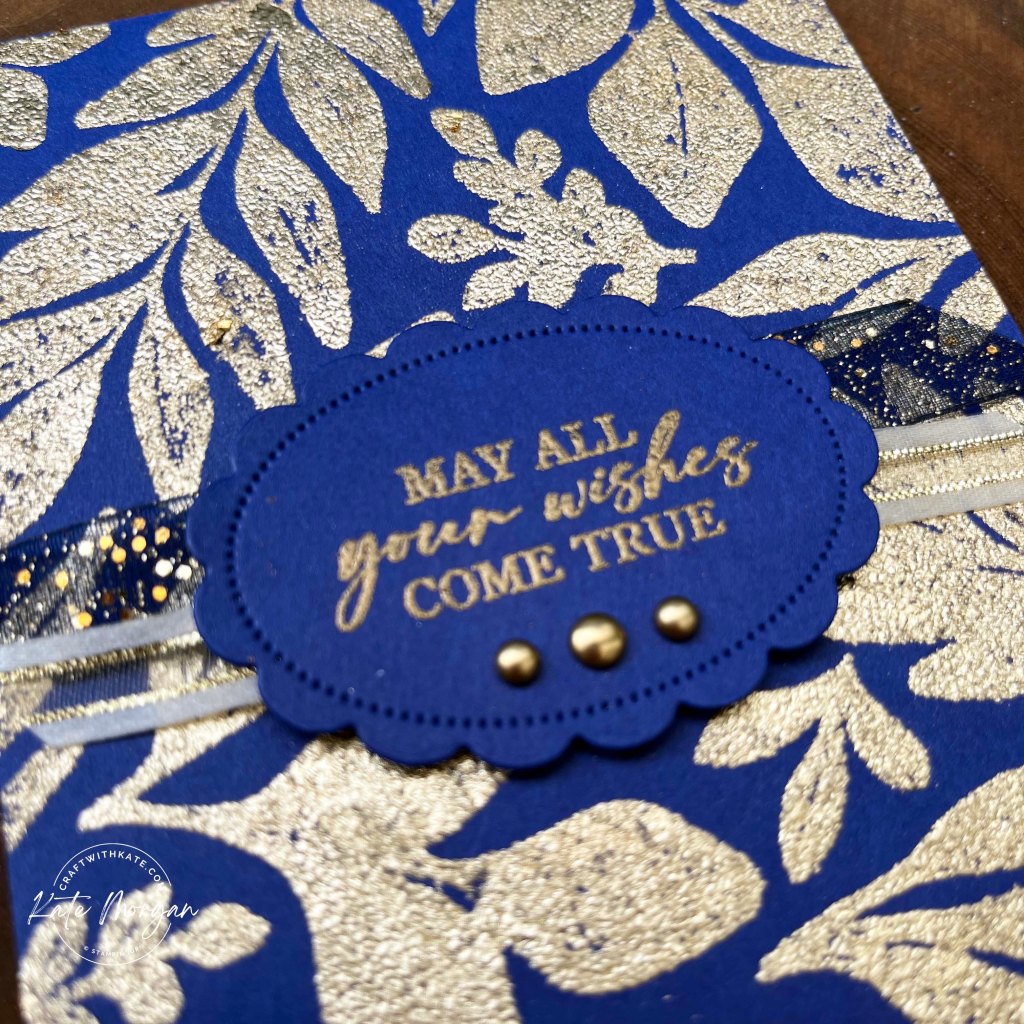 Starry Sky CCBH Leaf Collection two ways Kate Independent Stampin Up!® Demonstrator