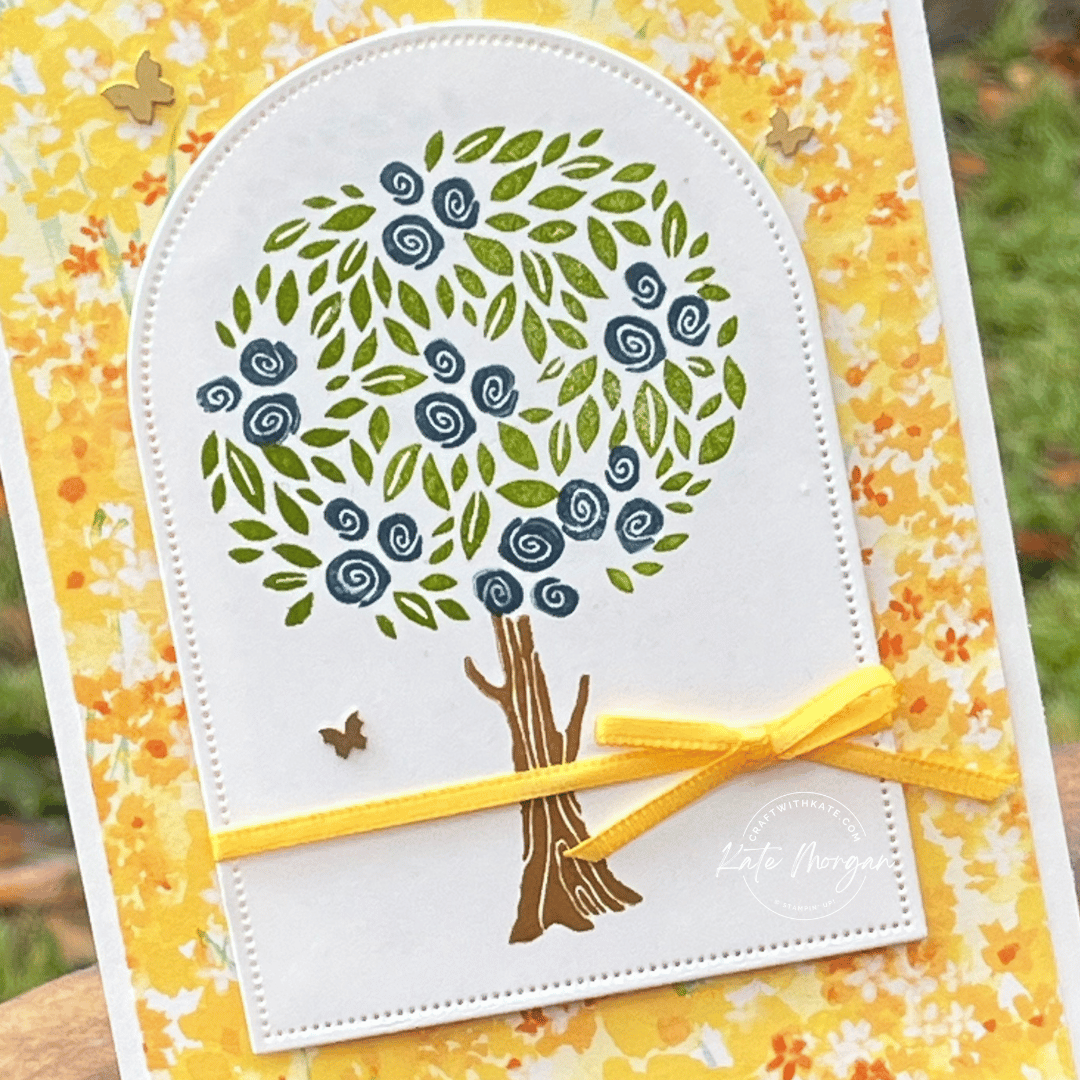 Pick a Season Bloom Impressions Saleabration card by Kate Morgan Stampin up Australia 2025